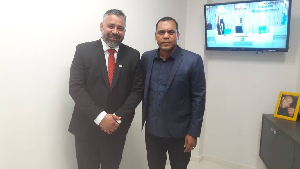 Vice-prefeito Wanderson Dias participa da inauguração da nova sede da Câmara dos Vereadores de Itaboraí